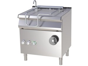 Kippbratpfanne Gas, mit Eisen-Tiegel, Inhalt 50 Liter,...