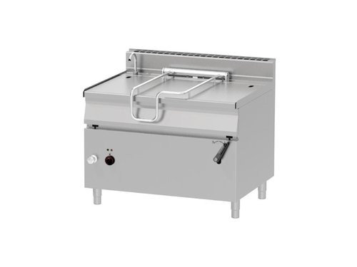 Kippbratpfanne Elektro, Edelstahl-Tiegel, 120 Liter,...