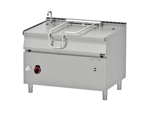 Kippbratpfanne Elektro, Stahl-Tiegel, 120 Liter,...