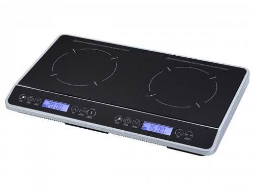 Induktions-Kochfeld, 2 Kochzonen, Auftischgert, BTH 60,5...