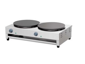 Cr�pes-Eisen Elektro, 2 Platten � 40 cm, Auftischger�t,...