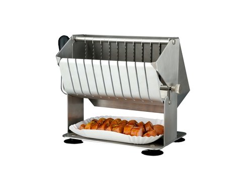 Hand-Currywurstschneider, Schnittbreite 11 x 17 mm, BTH...