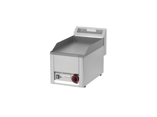 Elektro Griddleplatte, Stahl glatt, 330x600x290 mm, aus...