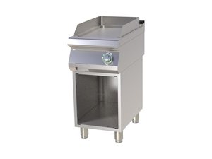 Griddleplatte Elektro, Bratfl�che glatt, offener...