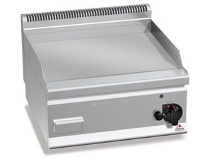 Bertos G6FL6B Gas Griddleplatte glatt 8 kW 600 x 600 x...