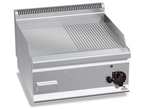 Bertos G6FM6B Gas Griddleplatte Gas  gerillt und ...