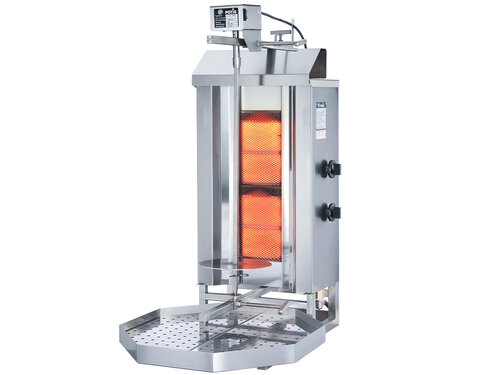 Gas-Gyrosger�t Potis GD2, f�r max. 30 kg Fleisch, 7 kW, Erdgas