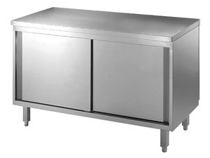 Arbeitsschrank mit doppelwandigen Schiebet�ren, BTH...