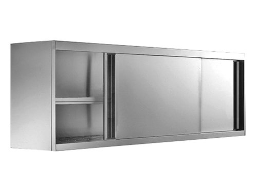 Wandh�ngeschrank geschlossen, mit Schiebet�ren, BTH 1800x400x650mm